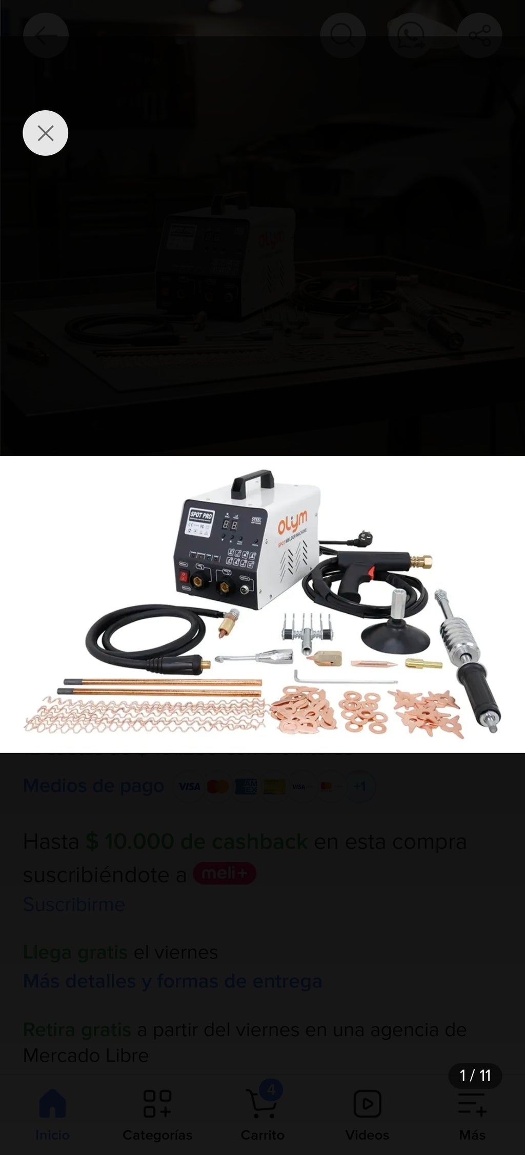 Sacatocos saca golpes latoneria spot welder pulling original