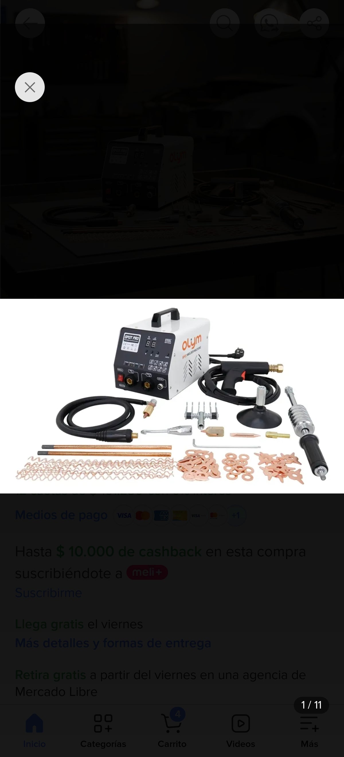 Sacatocos saca golpes latoneria spot welder pulling original